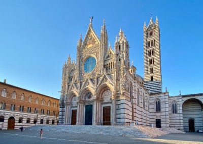 The Siena Cathedral in Siena, Italy
