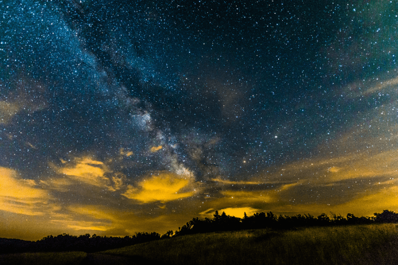 The Milky Way from Shanandoha National Park