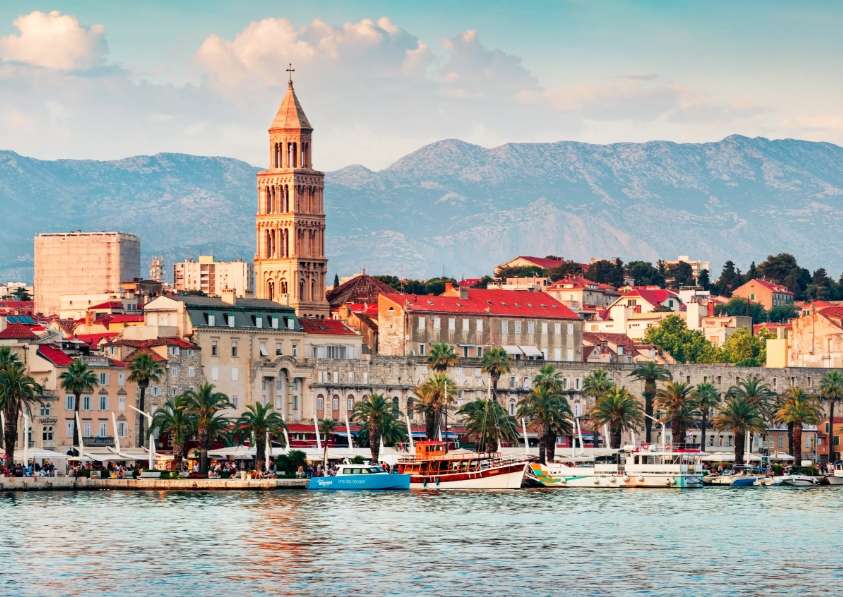 Seascape of in croatia